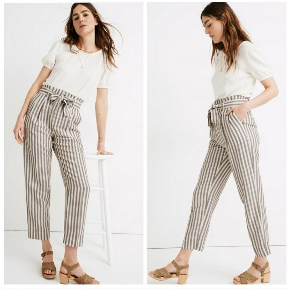 Madewell paperbag pants
